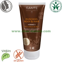 Gel de ducha 2 en 1 Bio-Cafe�na y Acai SANTE Homme II